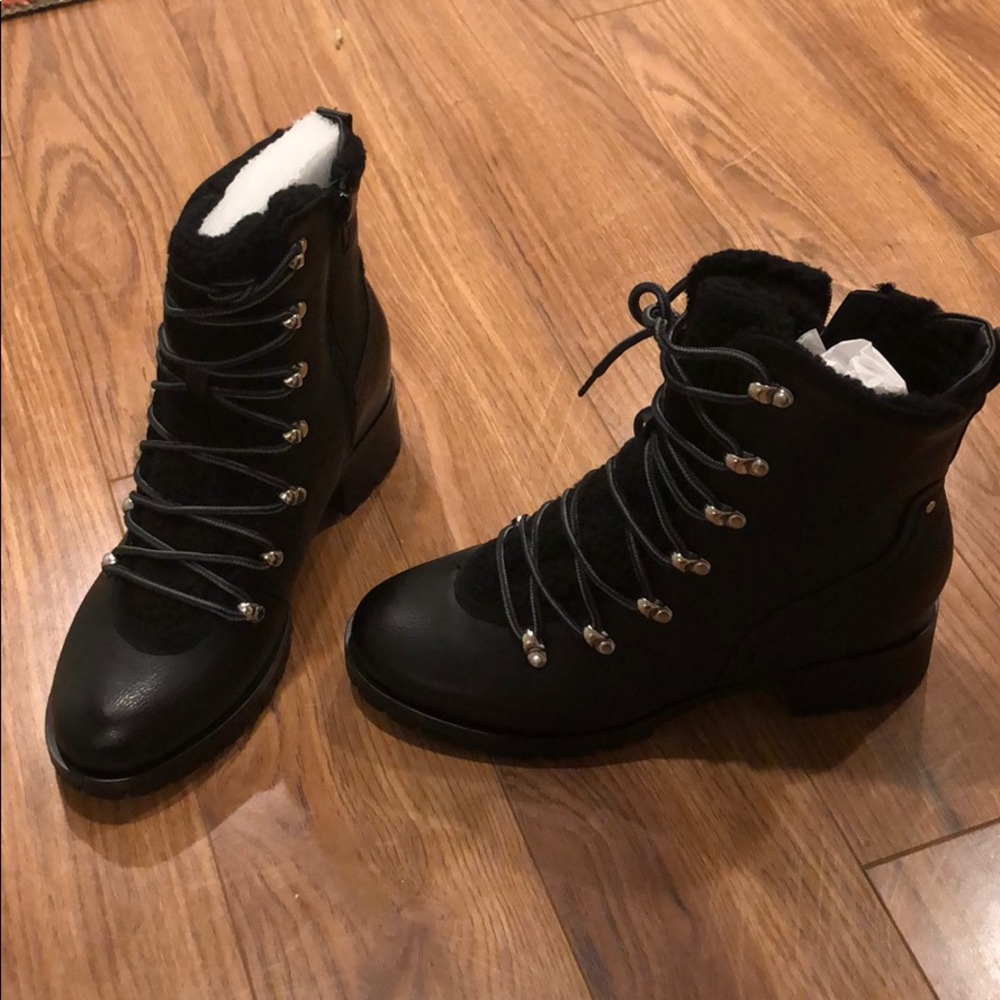 Black boots